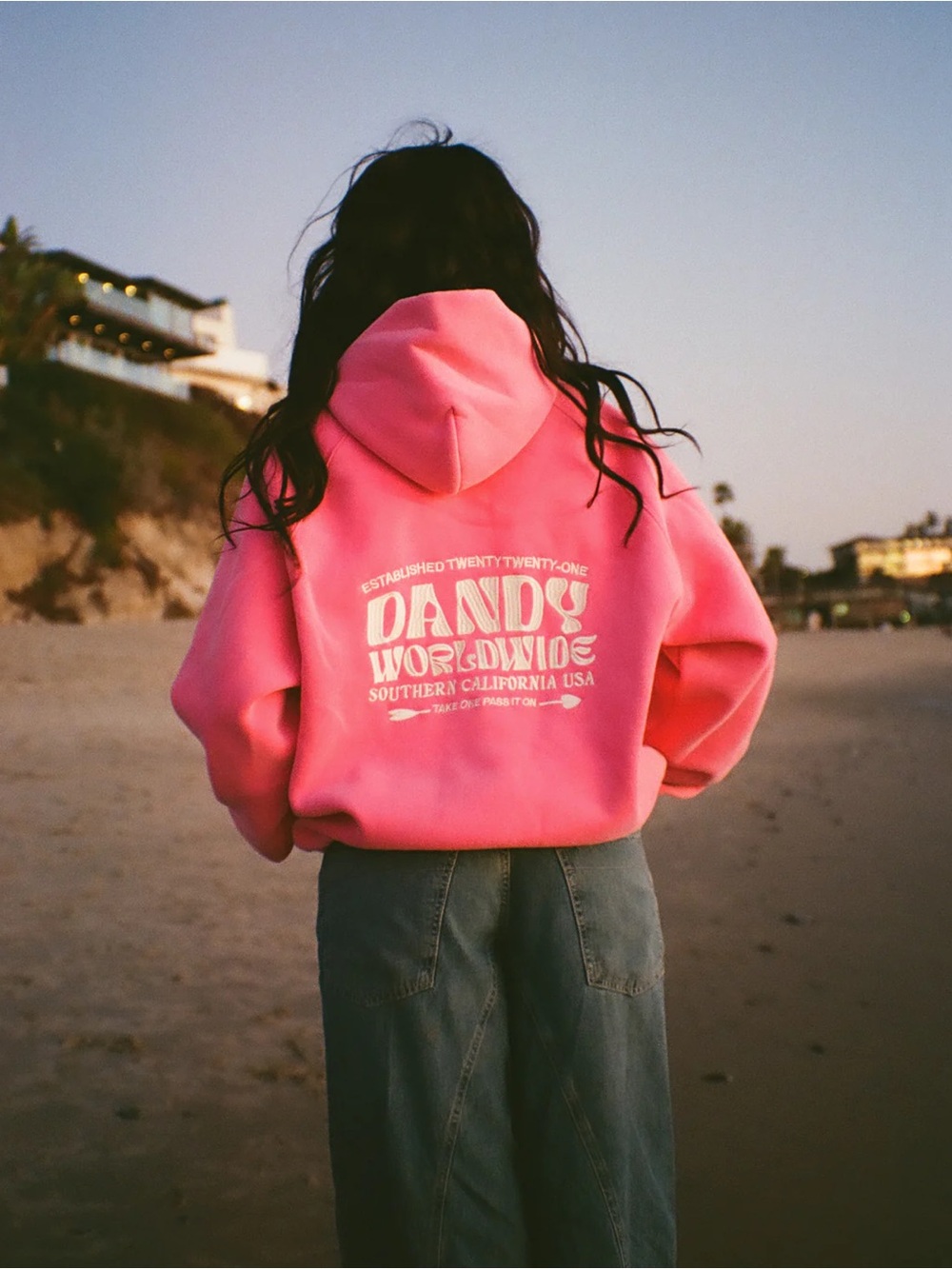 Dandy Worldwide “Heart on My Sleeve” Oversized Lux Hoodie